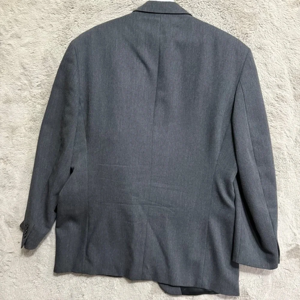 Manzoni‎ Couture Men's Grey Wool Blazer Jacket 44R Italy Career Business